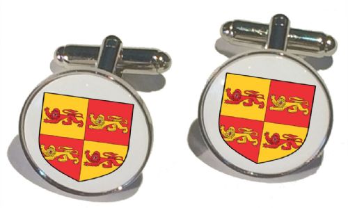 Family Crest Cufflinks Rnd